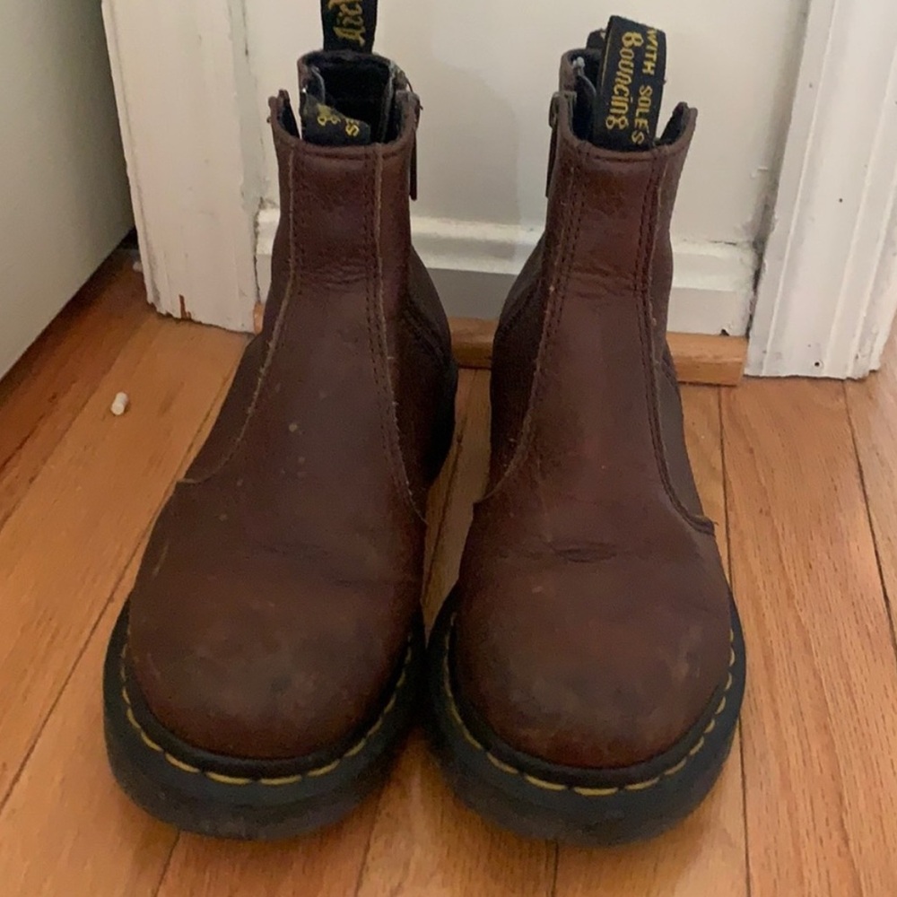 Brown Doc Martens